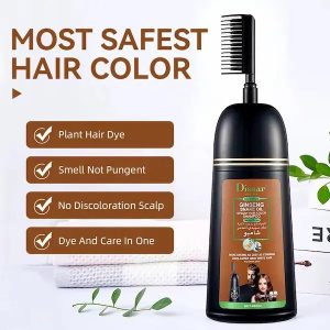 شامبو صبغ الشعر بالجنسنغ وزيت الأفعى