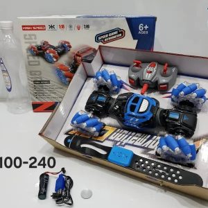 سيارة حديدية مجنونة بالريموت والساعة