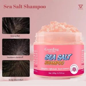 شامبو ملح البحر بنكهة الورد من GuanJing