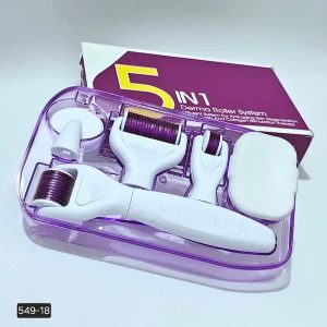 درما رول × 5 قطع نظام العناية بالبشرة 5 في 1