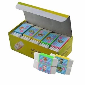 مبراة وممحاة متعددة الاستخدام مع فرشاة