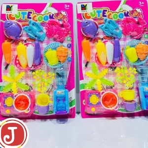 أدوات مطبخ ملون تصميم فواكه كبير