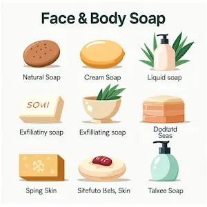 صابون الوجه والجسم