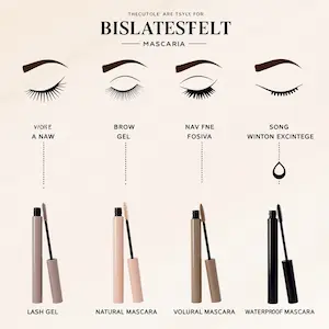 جل وماسكارا العيون