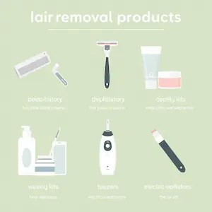 منتجات إزالة الشعر