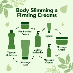 كريمات التنحيف وشد الجسم
