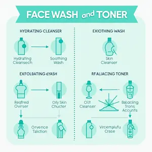 غسول وتونر الوجه