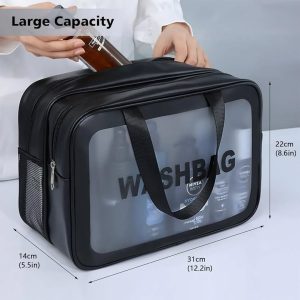 حقيبة مستحضرات تجميل كبيرة السعة