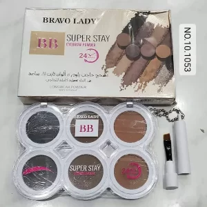 مصحح حواجب براڤو ليدي 6 ألوان