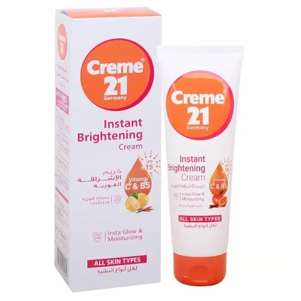 كريم التفتيح الفوري Creme 21