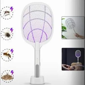 مضرب صاعق كهربائي للحشرات قابل للشحن