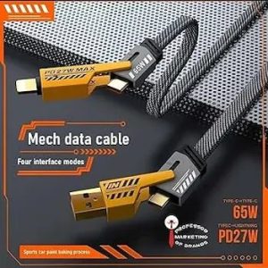 كابل شحن سريع متعدد الوظائف Awei CL-226