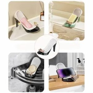 صحن صابون مبتكر بقاعدة شفط قوية