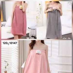 رداء حمام نسائي فائق النعومة والامتصاص