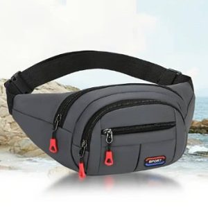 حقيبة خصر رياضية مقاومة للماء للجنسين