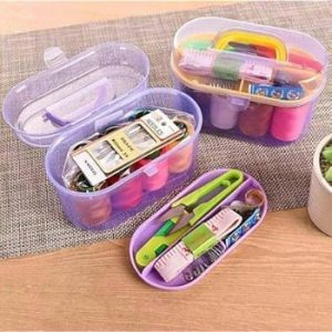 مجموعة أدوات خياطة يدوية محمولة