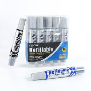 أقلام سبورة قابلة لإعادة التعبئة عبوة 12 قلم