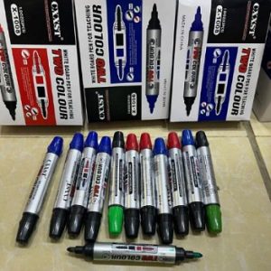 أقلام سبورة جهتين 12 قلم من CXXST