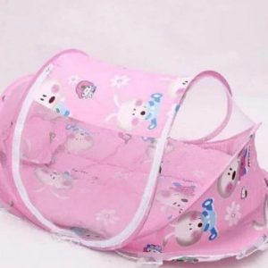 سرير ناموسية للأطفال بتصميم بالون ثلاث قطع