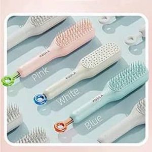 فرشاة الشعر القابلة للطي مثالية لجميع أنواع الشعر