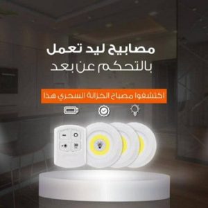 مجموعة مصابيح LED صغيرة مع جهاز تحكم