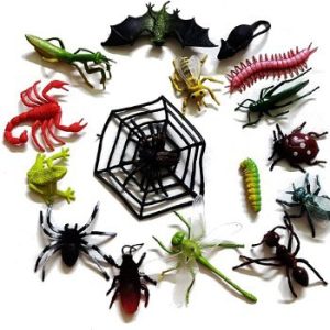 مجموعة ألعاب الحشرات البلاستيكية التعليمية