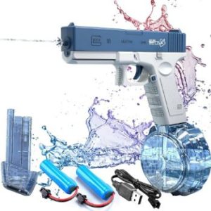 مسدس مياه كهربائي قابل لإعادة الشحن