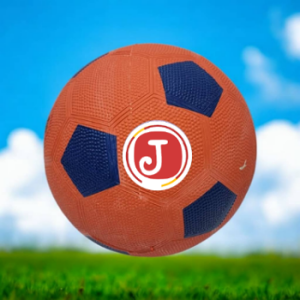 كرة القدم المحببة المطاطية الأصلية برتقالي مقاس 5