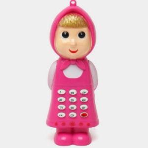 هاتف لعبة ماشا والدب التفاعلي ألحان متنوعة